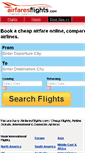 Mobile Screenshot of airfaresflights.com