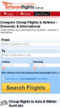 Mobile Screenshot of airfaresflights.com.au